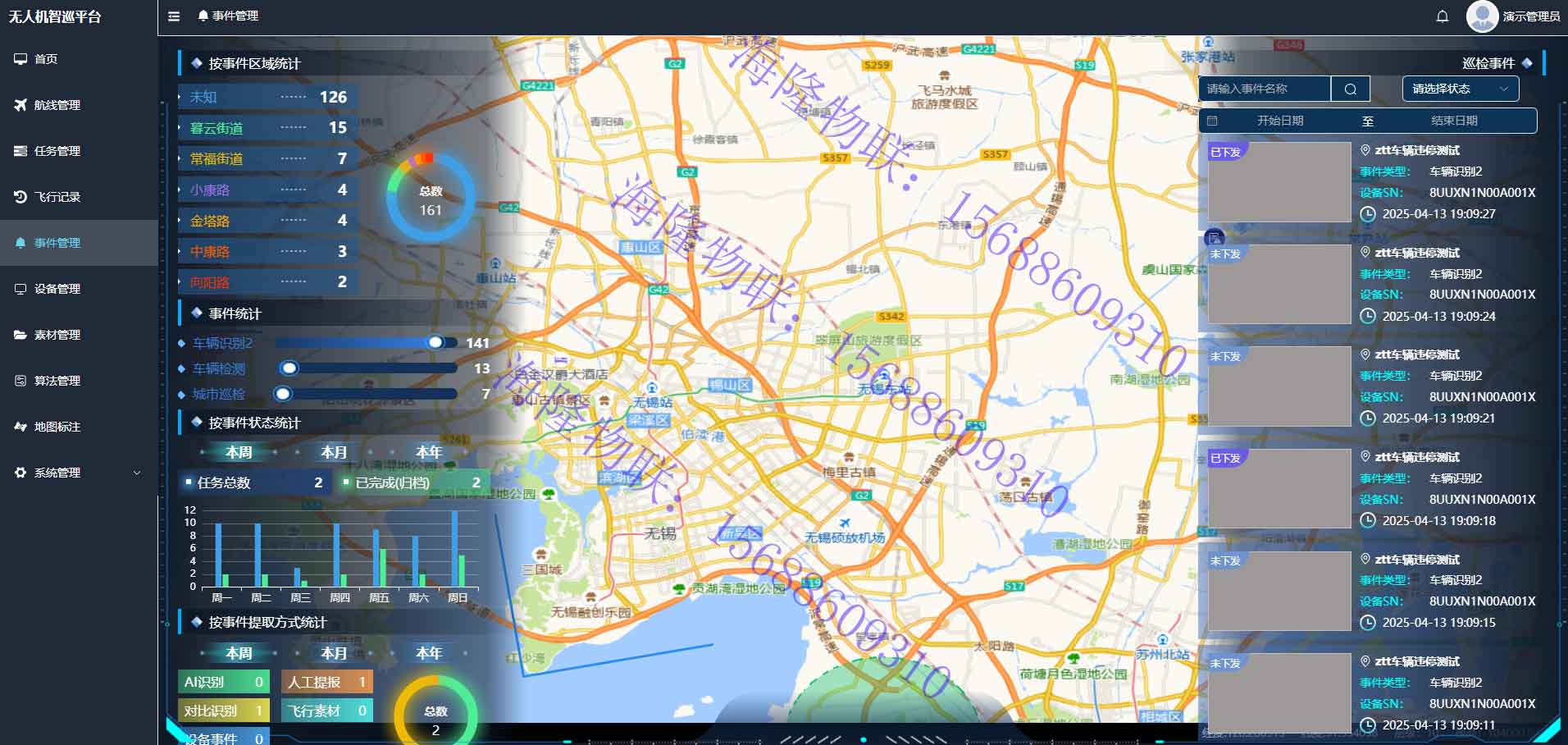 AI视觉智能巡检系统解决方案 - 无人机自动巡检平台